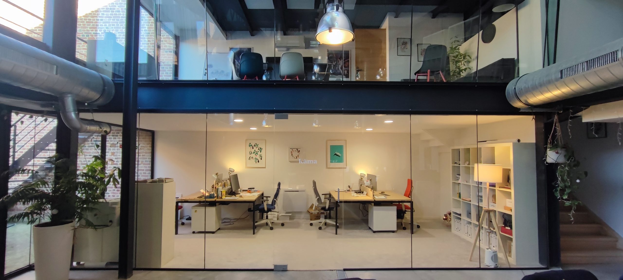 Bureau isolé privé